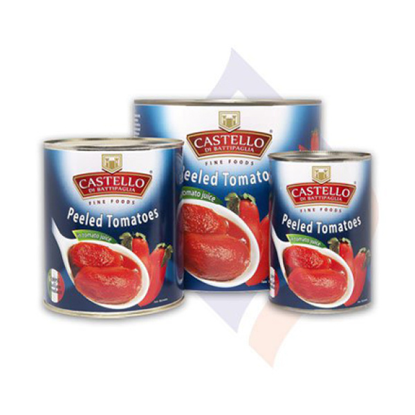 CASTELLO PEELED TOMATO 2.5KG X 6